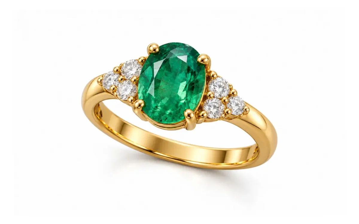 After editing: Jewelry Retouching Service